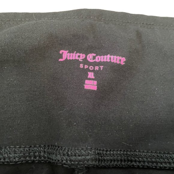Juicy Couture 7/8  Leggings *Black* XL - Picture 4 of 8